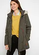 Wattierter Parka mit Fellimitat-Besatz, bonprix