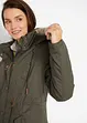 Wattierter Parka mit Fellimitat-Besatz, bonprix