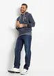 Classic Fit Stretch-Jeans mit verstärktem Schritt, Tapered, bonprix