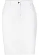 Jupe en jean extensible, bonprix