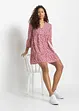 Robe courte à volants en viscose, bonprix