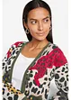 Strickjacke mit Leo-Print, bpc selection