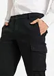 Pantalon cargo droit, Regular, 100% coton, bonprix
