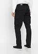 Pantalon cargo droit, Regular, 100% coton, bonprix