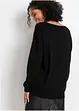 Oversize-Pullover mit V-Ausschnitt, bonprix