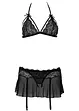 Soutien-gorge triangle + string + jupette (Ens. 3 pces.), VENUS