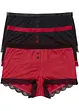 Microfaser Damen Boxer (3er Pack), bonprix