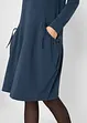 Oversize-Baumwoll-Kleid mit Taschen, knieumspielend, bonprix