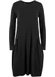 Oversize-Baumwoll-Kleid mit Taschen, knieumspielend, bonprix