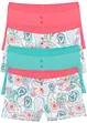 Lot de 4 boxers femme, bonprix