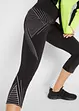 Shaping-Sport-Leggings mit Tasche, 3/4-Länge, bonprix