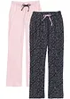 Pyjamahose (2er Pack), bonprix