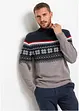 Norweger-Pullover mit Rollkragen, bonprix