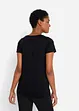 Shirt mit Herzdruck aus Bio-Baumwolle, bonprix