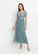 Maxikleid mit Paillettenstickerei, bonprix