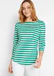 3/4 Shirt mit U-Boot-Ausschnitt, bonprix