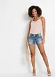 Short en jean taille mi-haute, bonprix