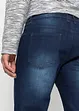 Stretch-Jeans-Bermuda mit verstärktem Schritt, Regular Fit, bonprix