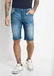 Stretch-Jeans-Bermuda mit verstärktem Schritt, Regular Fit, bonprix