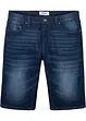 Stretch-Jeans-Bermuda mit verstärktem Schritt, Regular Fit, bonprix