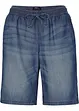 Leichte Denim-Hose mit Leinen, bonprix