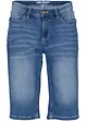 Jeans Bermuda Mid Waist, Stretch, John Baner JEANSWEAR