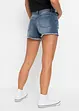 Jeansshorts Mid Waist mit Stickerei, bonprix