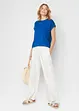 Lot de 2 T-shirts longs 100% coton, bonprix
