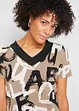 Long-Shirt mit Kurzarm, bonprix