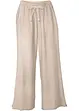 Pantalon palazzo en gaze de coton, bonprix