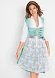 Dirndl mit Spitzenschürze, knieumspielend (2-tlg. Set), bonprix