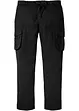 Pantalon droit cargo 100% coton, Regular, bonprix