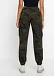 Cargohose mit Camouflage Druck, bonprix