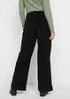 Weite Stretch-Cordhose, High-Waist, bonprix