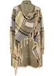 Longstrickjacke mit Fransen, bonprix