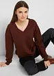 Pullover mit  V-Ausschnitt vorn und hinten, bpc bonprix collection