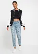 Boyfriend-Jeans bedruckt, RAINBOW