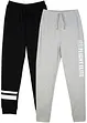 Jogginghose aus weichem Baumwoll-Mix (2er Pack), bonprix