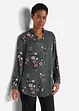 Longbluse aus fließender Viskose, bonprix