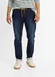 Regular Fit Sweat-Schlupfjeans, Tapered, bonprix