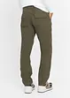 Regular Fit Stretch-Thermohose mit Cargotaschen, Straight, bpc bonprix collection