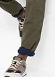 Regular Fit Stretch-Thermohose mit Cargotaschen, Straight, bpc bonprix collection