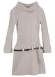 Strickkleid mit Gürtel (2-tlg. Set), bonprix