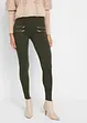 Legging avec taille confortable et zips décoratifs, bonprix