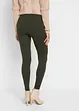 Legging avec taille confortable et zips décoratifs, bonprix