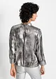 Bluse im Metallic Look, RAINBOW