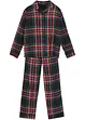 Pyjama aus weichem Flanell (2-tlg. Set), bonprix