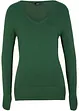 Feinstrick-Pullover mit V-Ausschnitt, bonprix