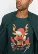 Langarmshirt mit Weihnachtsmotiv, bonprix