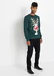 Sweatshirt mit Weihnachtsmotiv, bonprix